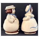 Vintage Shawnee Dutch Boy & Girl Salt & Pepper Shakers