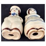 Vintage Shawnee Dutch Boy & Girl Salt & Pepper Shakers