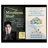 Variety of Books - Sweden Travel Guides & Minnesota Titles (Lot of 6)