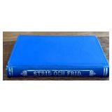 13-volume Vintage Swedish/English Book Lot: Korsblomman 1887-88, Strid och Frid, Henry IV Part I, Webster