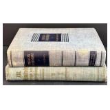 Eight Vintage Hardcover Books - Assorted Cloth-Bound Volumes