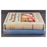 Eight Vintage Hardcover Books - Assorted Cloth-Bound Volumes