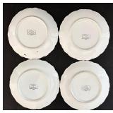 Assorted Vintage China Dishes including Wheelock Vienna Vintage China Plates