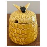 Wire Basket Rustic Kitchen Decor w/ Vintage Scale, Rooster & Honey Jar