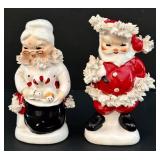 Assorted Collectible Santa Figurines