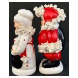 Assorted Collectible Santa Figurines
