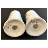 Hotoven Floral Vintage Porcelain Kitchenware Set - 9in Bowl, Salt & Pepper Shakers, 6 Floral Utensils