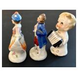 Three Vintage Miniature Porcelain Figurines  - Made in Japan