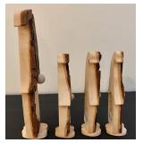 ASI Stores Gnome Bark Set of 4
