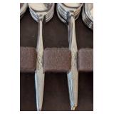 ML - Vintage Oneida Woodmere Stainless Flatware Set - Community Pattern, 12 Place Settings (Missing 1 Spoon)