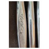 ML - Vintage Oneida Woodmere Stainless Flatware Set - Community Pattern, 12 Place Settings (Missing 1 Spoon)