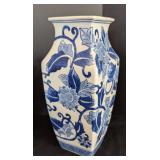 ML - Bombay Company Blue & White Porcelain Vases - Set of 3