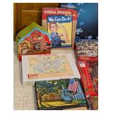 LS - Assorted Jigsaw Puzzles Lot - Ravensburger, Springbok, CraftHub & More (300-1000 pcs)