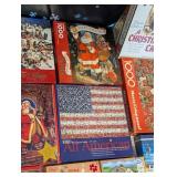 LS - Assorted Jigsaw Puzzles Lot - Ravensburger, Springbok, CraftHub & More (300-1000 pcs)