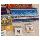 LS - Assorted Jigsaw Puzzles Lot - Ravensburger, Springbok, CraftHub & More (300-1000 pcs)