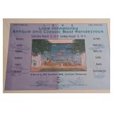 LB - Lake Minnetonka Antique & Classic Boat Rendezvous Framed Print