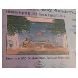 LB - Lake Minnetonka Antique & Classic Boat Rendezvous Framed Print