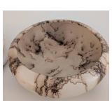 LLR - Shirley Smith Navajo Horse Hair Pottery Round Lidded Box