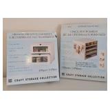 LLR - 2-Drawer Cube With Clear Fronts & 3-Pack Peg Boards - Craft Storage Collection