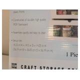 LLR - 2-Drawer Cube With Clear Fronts & 3-Pack Peg Boards - Craft Storage Collection