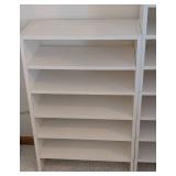 LLR - White Stackable Shelving Units - 24 x 12 (Pair)
