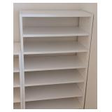 LLR - White Stackable Shelving Units - 24 x 12 (Pair)