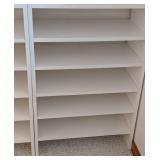 LLR - White Stackable Shelving Units - 24 x 12 (Pair)