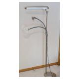 LB - OttLite 3-in-1 Floor Lamp - Overhead Light Bar & Adjustable Reading Arm