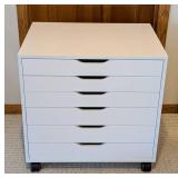 LLR - IKEA White Rolling Storage Drawer Unit
