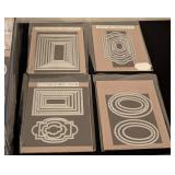LS - Papertrey Ink Embossing Dies/Thinlets Lot - Frames, Borders & Alphabets