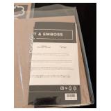LS - Papertrey Ink Embossing Dies/Thinlets Lot - Frames, Borders & Alphabets