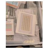 LS - K&Company Embellishments & BasicGrey Stickers - Scrapbooking Craft Lot