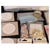 LS - K&Company Embellishments & BasicGrey Stickers - Scrapbooking Craft Lot
