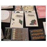 LS - K&Company Embellishments & BasicGrey Stickers - Scrapbooking Craft Lot