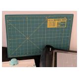 LS - OLFA Rotary Cutting Mat + Fiskars Scissors & Paper Trimmer Scrapbooking Tools Lot