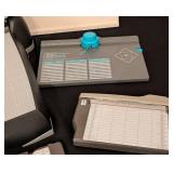 LS - OLFA Rotary Cutting Mat + Fiskars Scissors & Paper Trimmer Scrapbooking Tools Lot