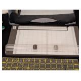 LS - OLFA Rotary Cutting Mat + Fiskars Scissors & Paper Trimmer Scrapbooking Tools Lot