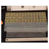 LS - OLFA Rotary Cutting Mat + Fiskars Scissors & Paper Trimmer Scrapbooking Tools Lot