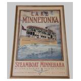 LLB - Lake Minnetonka Steamboat Minnehaha Framed Print - May 25, 1996