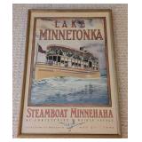 LLB - Lake Minnetonka Steamboat Minnehaha Framed Print - May 25, 1996