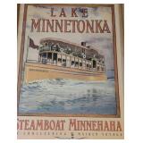 LLB - Lake Minnetonka Steamboat Minnehaha Framed Print - May 25, 1996