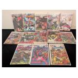 LS - Continuity Comics Lot: Ms Mystic, Armor, Rise of Magic, Megalith, Samuree