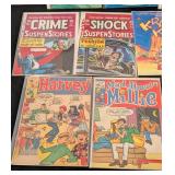 LS - Vintage Comics Lot - Archie, Harvey, Little Lulu, Casper, Uncle Scrooge & More
