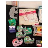 LS - MessageStore Magnetic Dry Erase Board 24 x 36 in with Office Supplies Lot