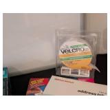 LS - MessageStore Magnetic Dry Erase Board 24 x 36 in with Office Supplies Lot