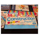 LS - Crayola Giant Coloring Pages & Jumbo Construction Paper Pad 50 Sheets & 48 Oil Pastels