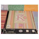 La Creme 12x12 Cardstock Stack Lot - Mixed Brand New 12x12 Paper Packs
