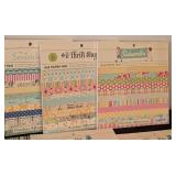 LS - 31 Packs Crafting Paper Pads - Assorted Sizes (8x8 & 6x6) Scrapbook Paper Lot