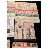 LS - 31 Packs Crafting Paper Pads - Assorted Sizes (8x8 & 6x6) Scrapbook Paper Lot