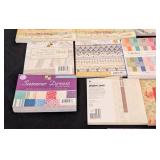 LS - 31 Packs Crafting Paper Pads - Assorted Sizes (8x8 & 6x6) Scrapbook Paper Lot